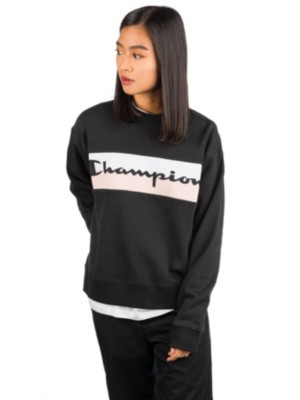 Netthandel Champion American Logo Crewneck Genser hos Blue Champion Genser for Dame i vår butikk | Blue Tomato